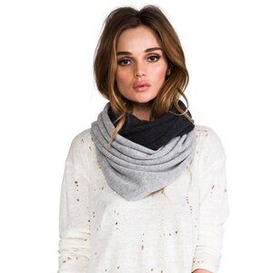 Cashmere Colorblock Loop Scarf